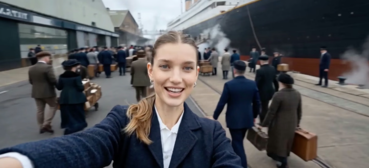 Od Titanica do Henryja VIII: Virtualna Chloe postala hit među ljubiteljima povijesti
