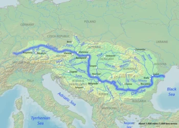 Dunav nestao pred očima Europe: oboreni rekordi, brodovi stali