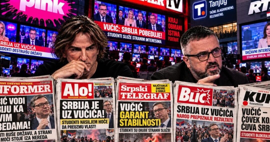 SRBIJA U PANICI: CILJA SE NA 10.000 OTKAZA I GAŠENJE 90% MEDIJA